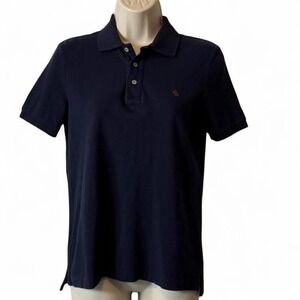 Vintage 90s Ralph Lauren Navy Polo Shirt, Women's Size‎ XS